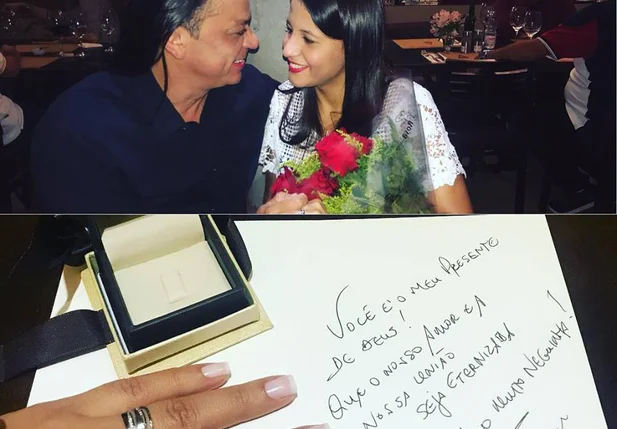 Frank Aguiar anuncia casamento com a namorada de 21 anos