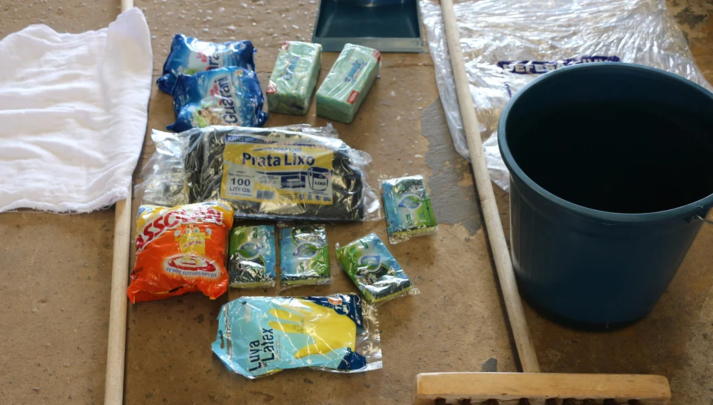 Produtos de limpeza