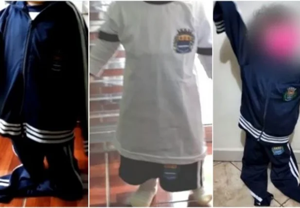 Uniformes entregues pela Prefeitura de Barueri