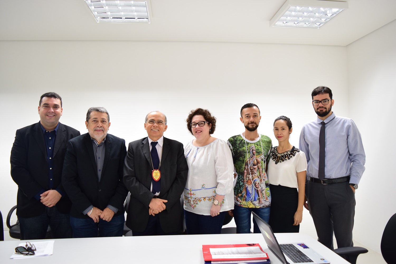 Audiência para assinatura do Termo de Cooperação Técnica