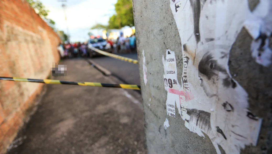 Luiz foi morto na calçada em frente a distribuidora Santa Mônica  
