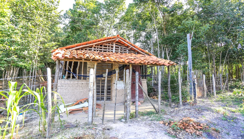 Povoado Árvores Verdes, zona rural de Teresina 