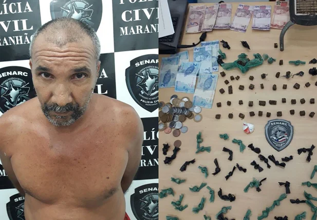 Edimar da Silva de Oliveira foi preso por tráfico de drogas em Timon
