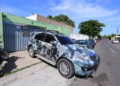 Viatura do da Força Tática do 9º Batalhão da Polícia Militar