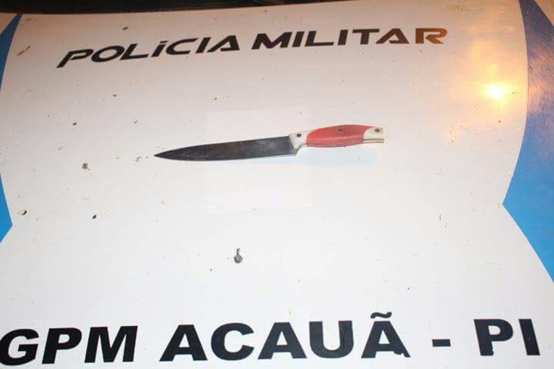 Arma encontrada com Juvenal