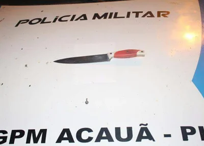 Arma encontrada com Juvenal