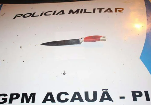 Arma encontrada com Juvenal