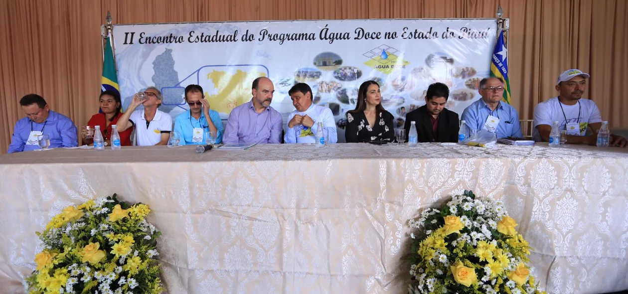 II Encontro Estadual do Programa Água Doce no Estado do Piauí