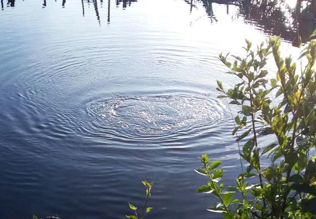 Lagoa onde o corpo do adolescente foi encontrado