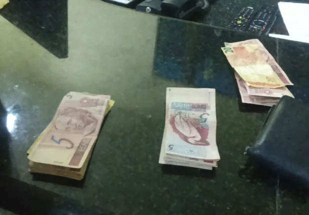 Notas falsas apreendidas
