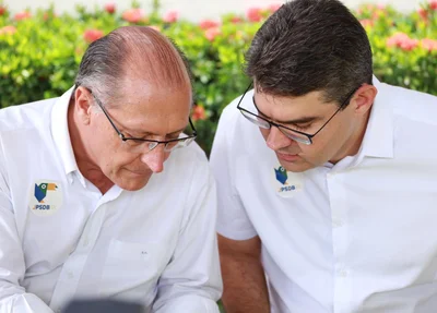 Alckmin e Luciano Nunes