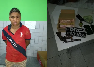 Homem é preso de flagrante após cometer assaltos