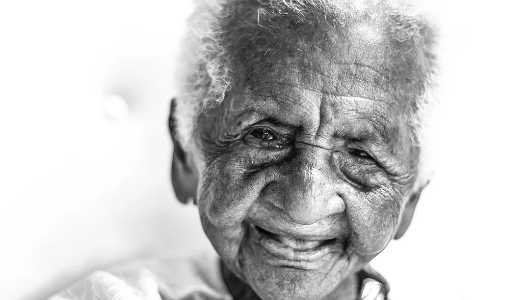 Dona Dolores, moradora do abrigo São Lucas  
