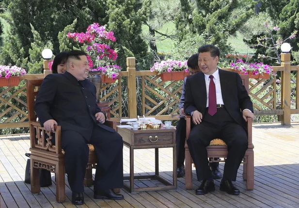 Kim Jong-un e Xi Jinping