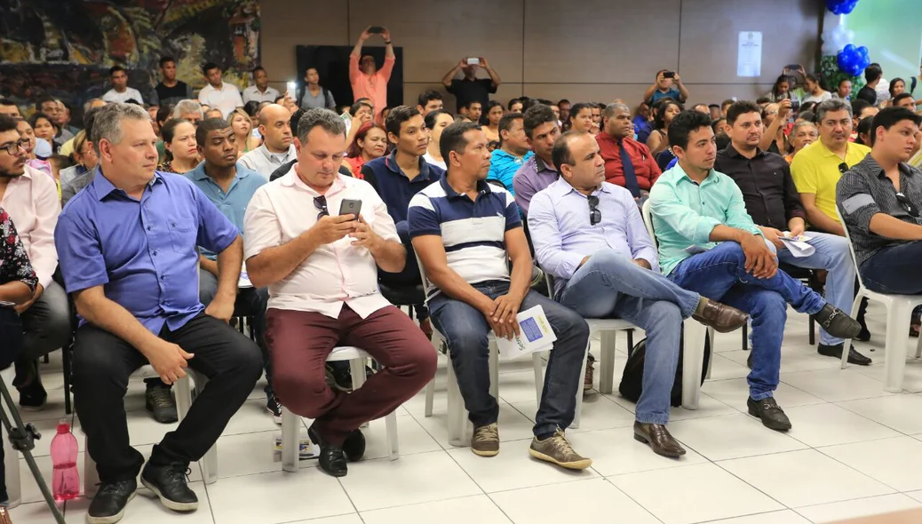 Público presente no evento