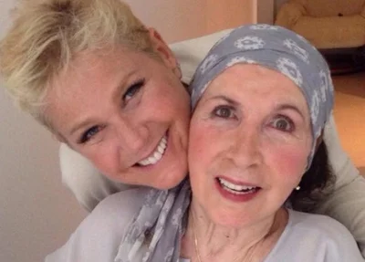 Xuxa e a mãe Alda