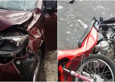 Acidente ocorreu entre as ruas Magalhães Filho e Pernambuco