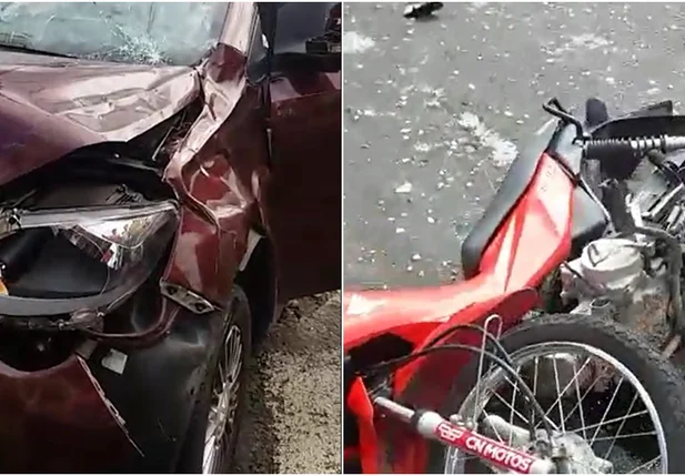 Acidente ocorreu entre as ruas Magalhães Filho e Pernambuco