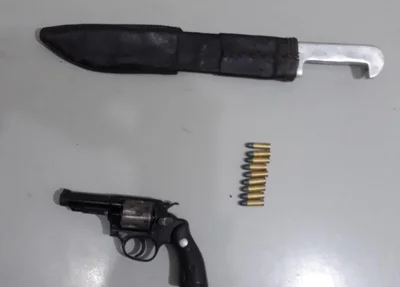 Armas apreendidas na zona norte 