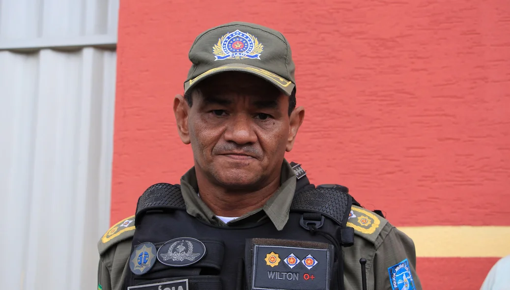 Comandante do 8ªBPM, Wilton