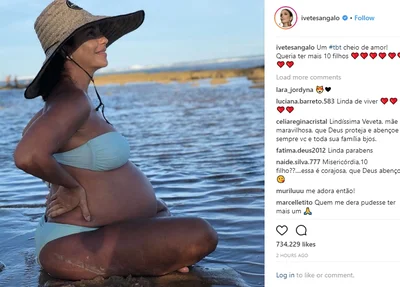 Ivete Sangalo diz que queria ter mais dez filhos