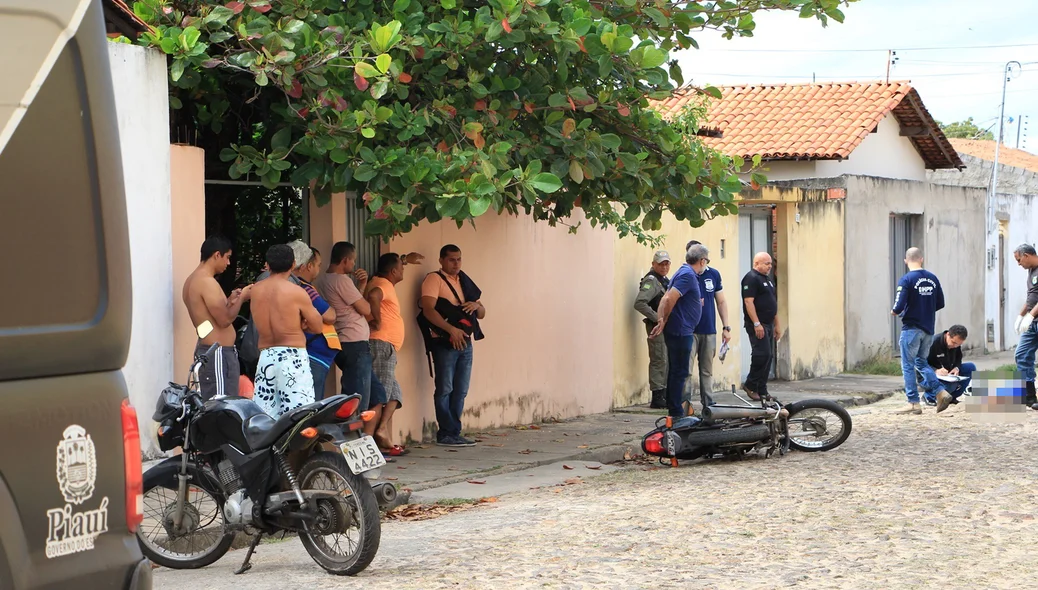 Motocicletas utilizadas pelos criminosos 