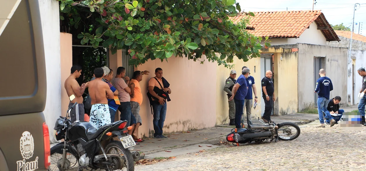 Motocicletas utilizadas pelos criminosos 