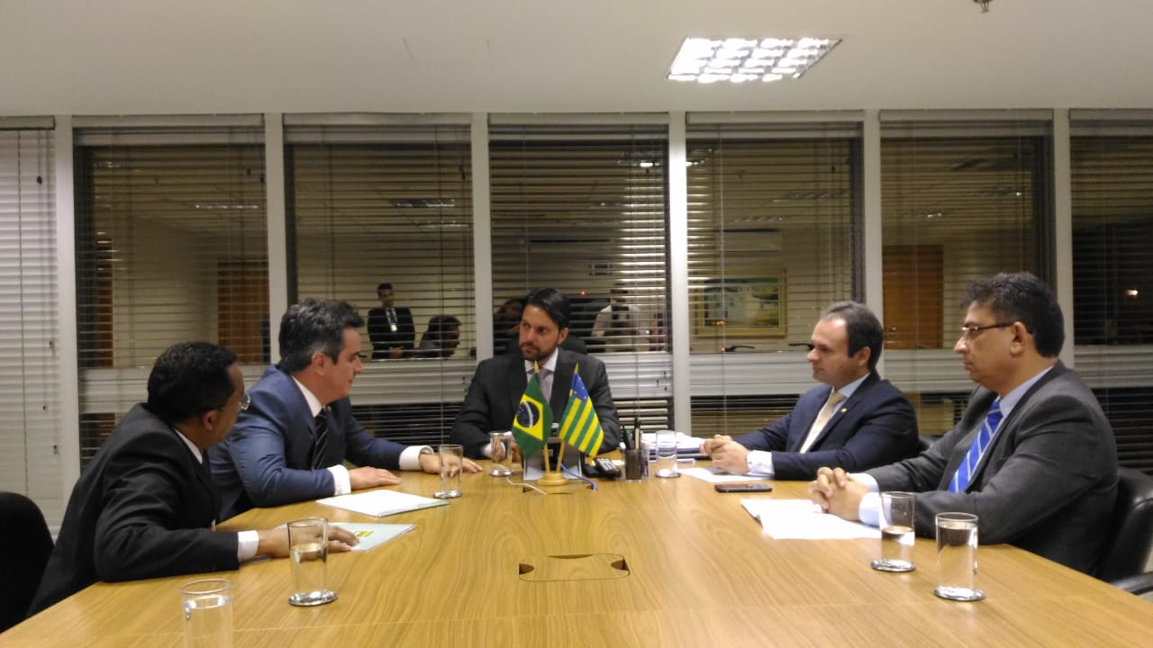 Reunião com o ministro das cidades em Brasília 