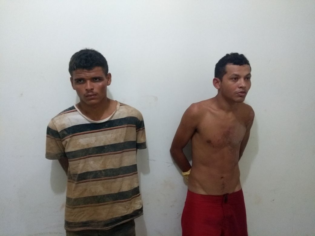 Presos pela Polícia Militar de União