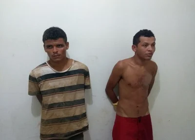 Presos pela Polícia Militar de União