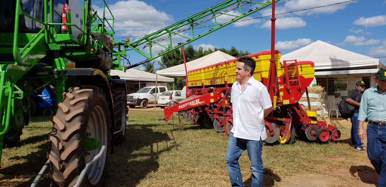 Ciro na da 11ª edição da Expo Soja, no distrito de Nova Santa Rosa