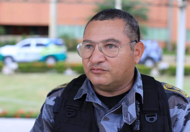Coronel Márcio Oliveira, coordenador geral de operações da Polícia Militar do Piauí