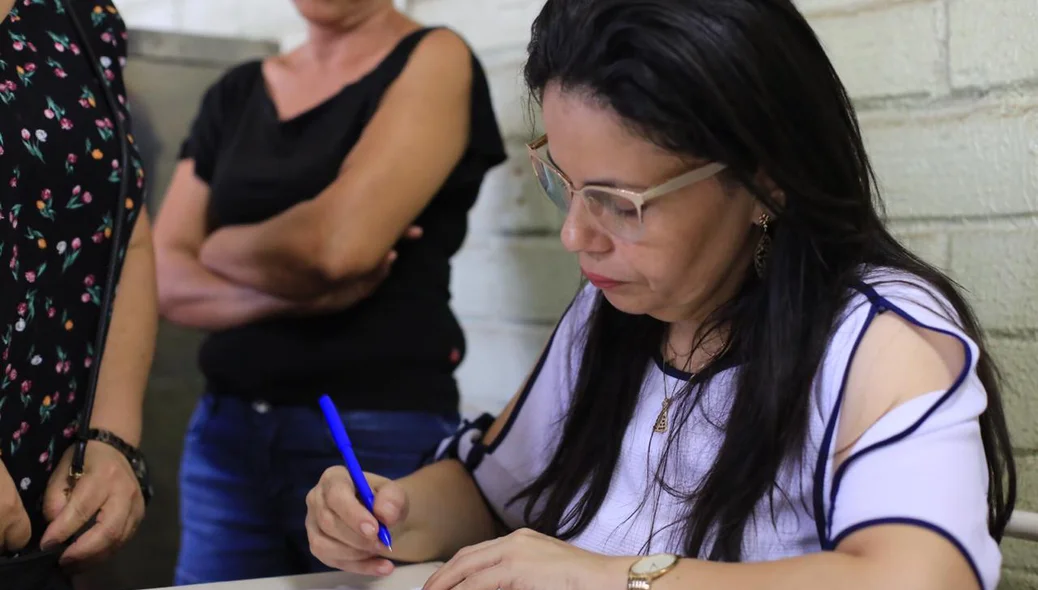 Gerente de enfermagem do Hospital da Primavera, Elizângela Veronil