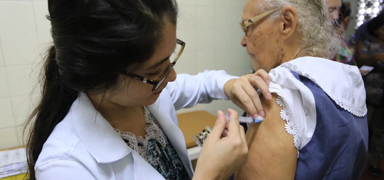Vacinação contra a gripe em Teresina