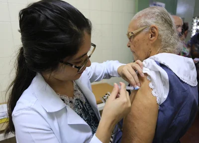 Vacinação contra a gripe em Teresina