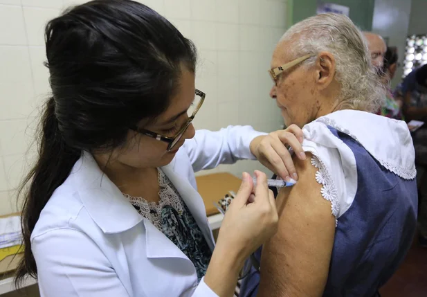 Vacinação contra a gripe em Teresina