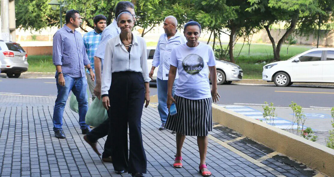 Presidenciável Marina Silva visita Teresina