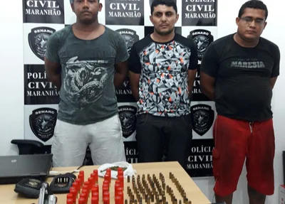 Acusados presos em Timon