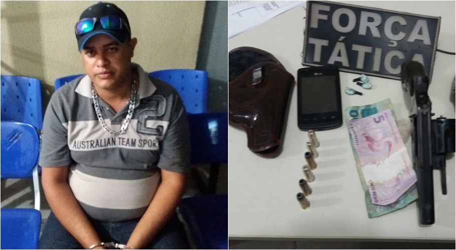 Isaías de Mineiro foi preso pela Força Tática de Picos