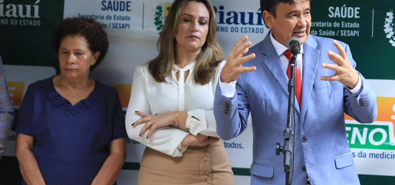 Regina Sousa, Rejane Dias e Wellington Dias