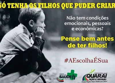 Campanha da prefeitura de Quaraí