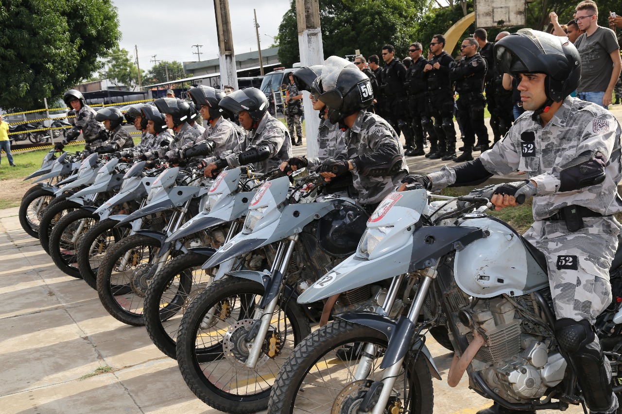 Formatura do II Curso de Motopatrulhamento da Polícia Militar do PIauí