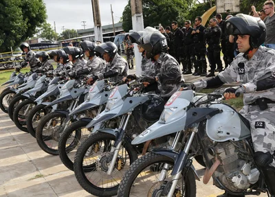 Formatura do II Curso de Motopatrulhamento da Polícia Militar do PIauí