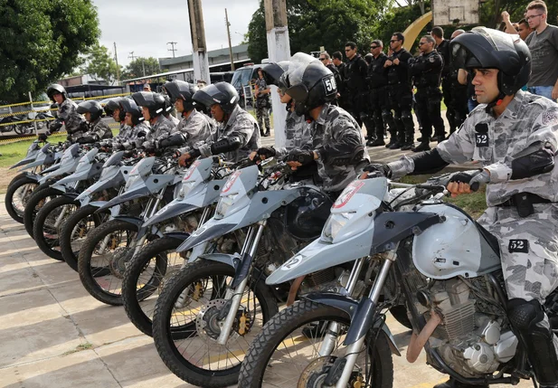 Formatura do II Curso de Motopatrulhamento da Polícia Militar do PIauí