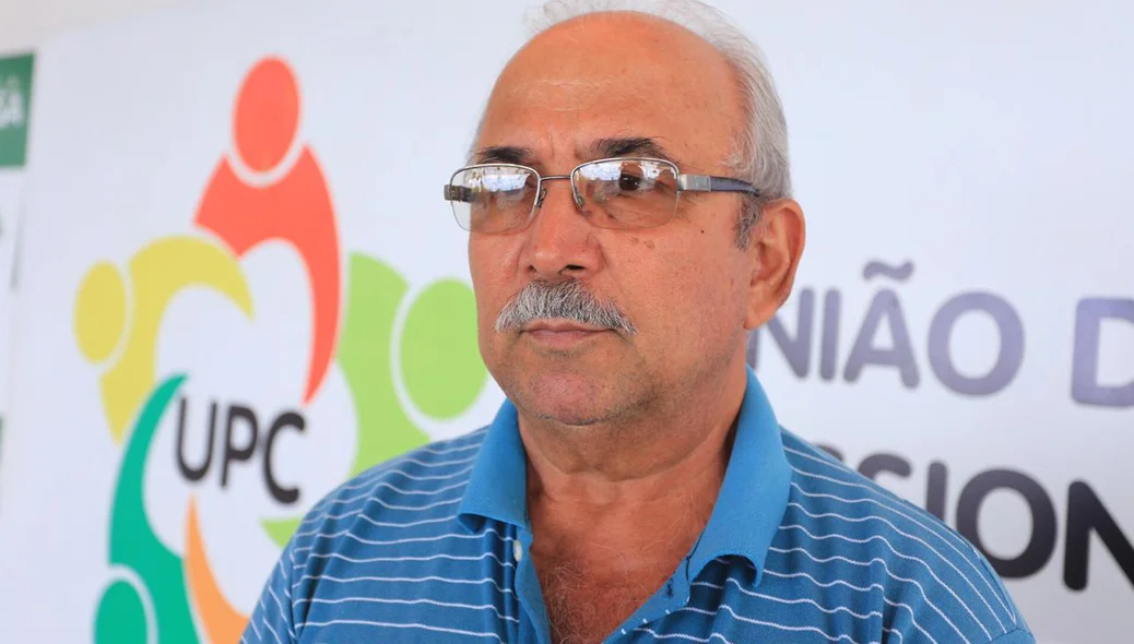 José Luís, tesoureiro da União dos Permissionários da Nova Ceasa