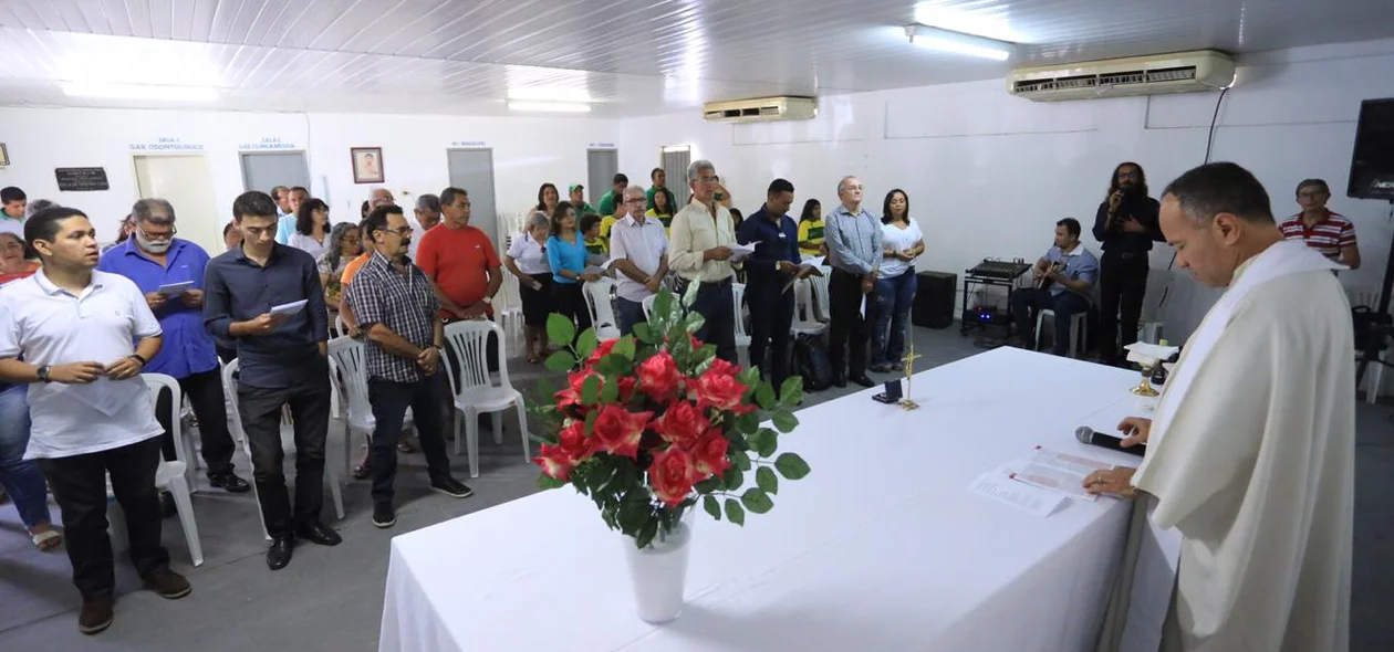 Missa de ação de graças na Nova Ceasa