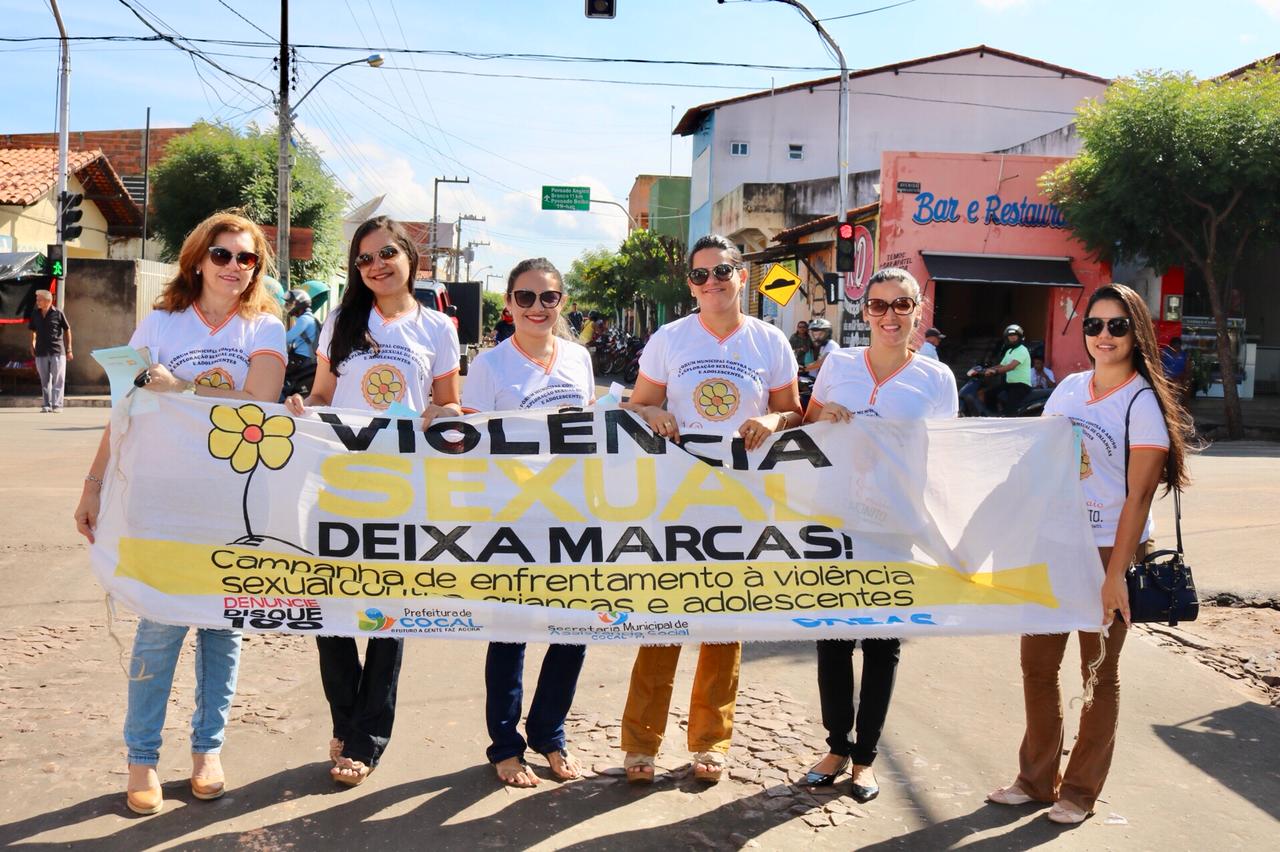 Ação contra a exploração de crianças e adolescentes em Cocal