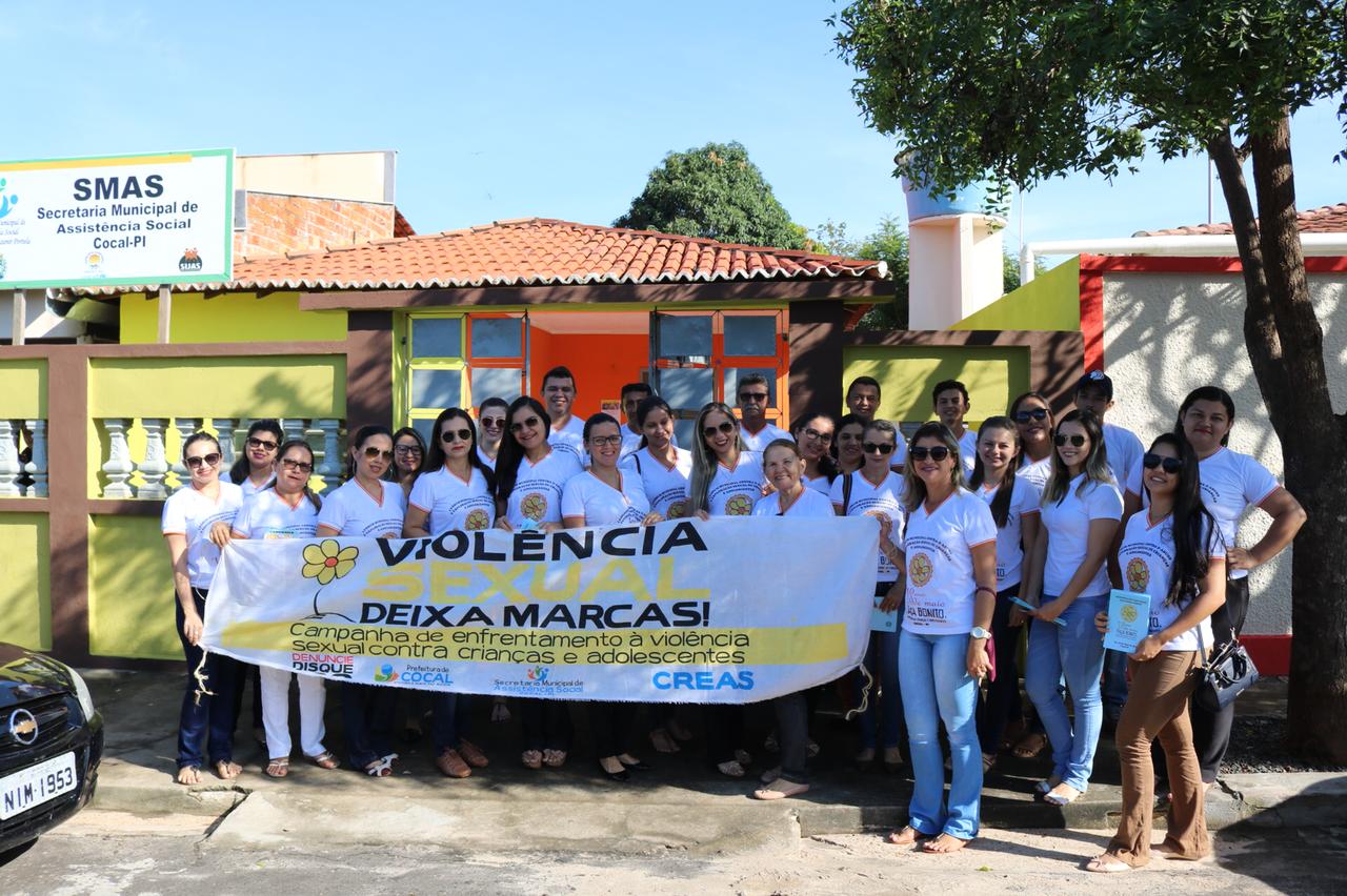 Campanha educativa contra exploração de crianças e adolescentes em Cocal