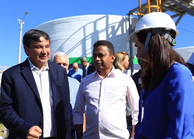 A unidade vai operar com capacidade de distribuir até 240 mil litros de água por hora