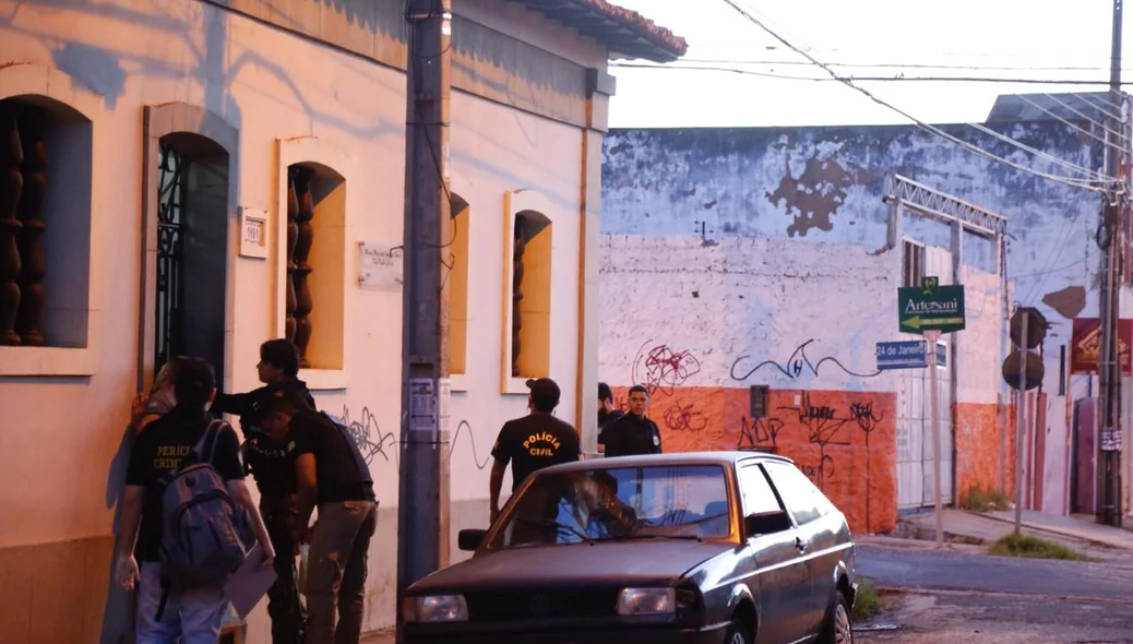 O principal alvo da operação foi preso em Parnaíba
